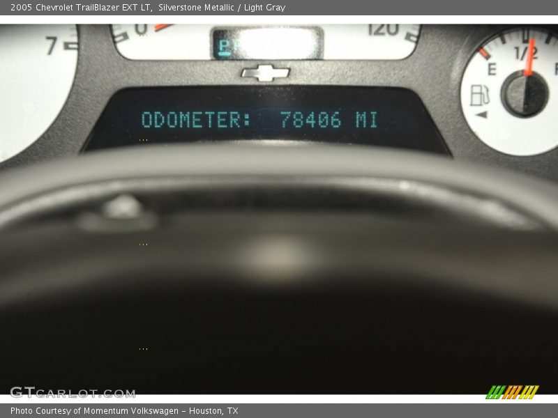 Silverstone Metallic / Light Gray 2005 Chevrolet TrailBlazer EXT LT