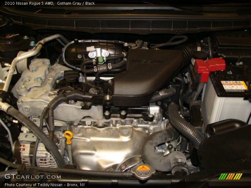 Gotham Gray / Black 2010 Nissan Rogue S AWD