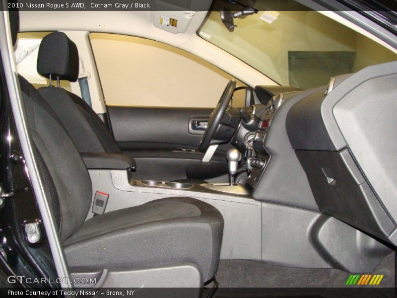 Gotham Gray / Black 2010 Nissan Rogue S AWD