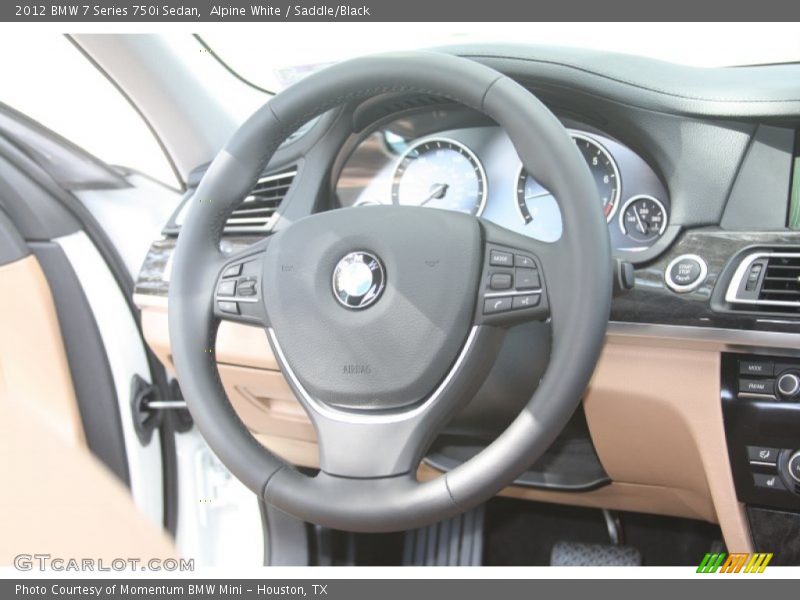  2012 7 Series 750i Sedan Steering Wheel