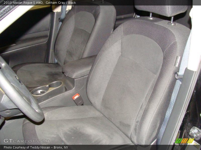 Gotham Gray / Black 2010 Nissan Rogue S AWD