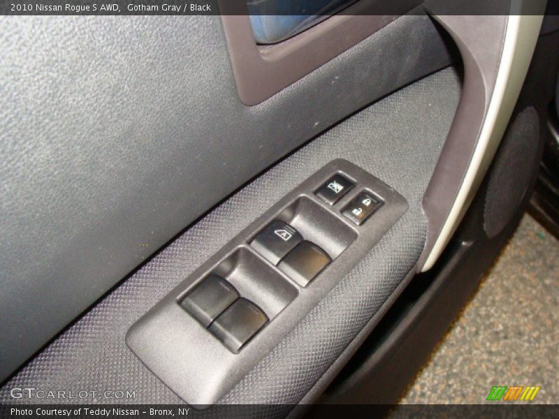 Gotham Gray / Black 2010 Nissan Rogue S AWD