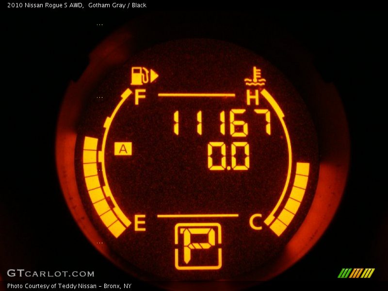 Gotham Gray / Black 2010 Nissan Rogue S AWD