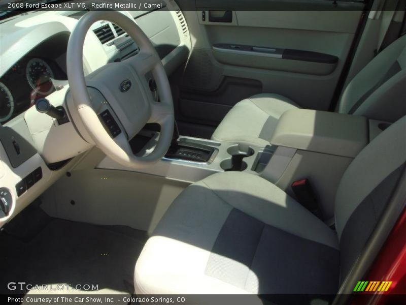 Redfire Metallic / Camel 2008 Ford Escape XLT V6