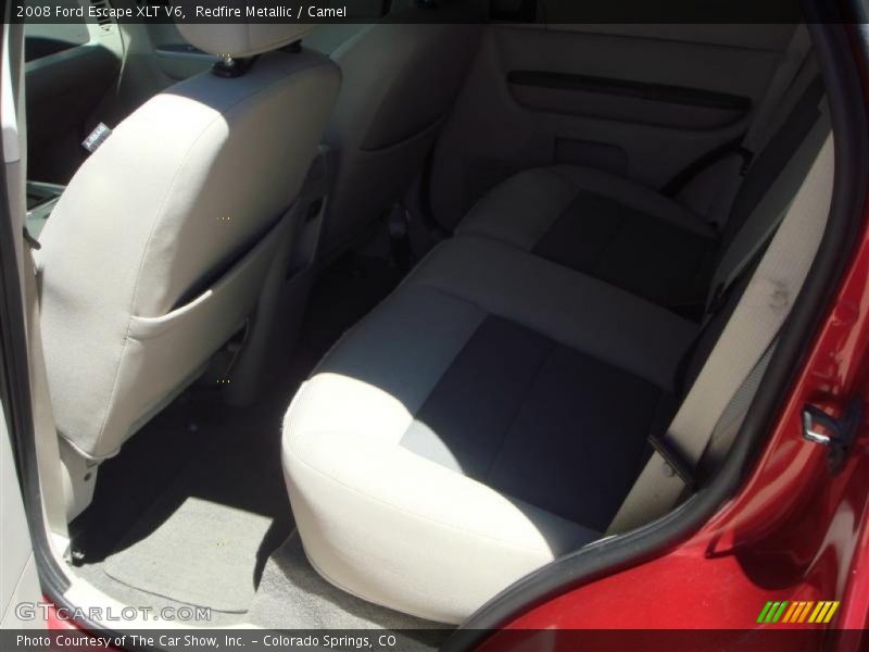 Redfire Metallic / Camel 2008 Ford Escape XLT V6
