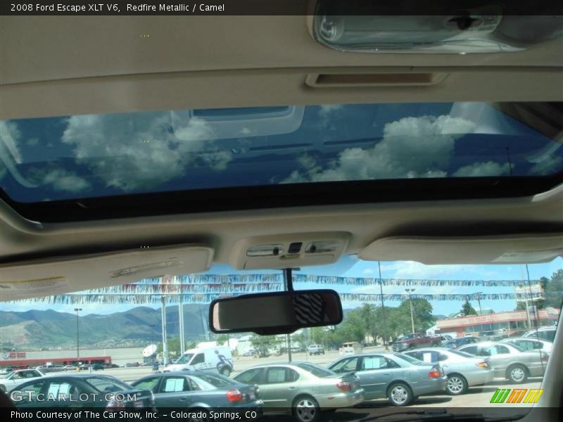 Redfire Metallic / Camel 2008 Ford Escape XLT V6