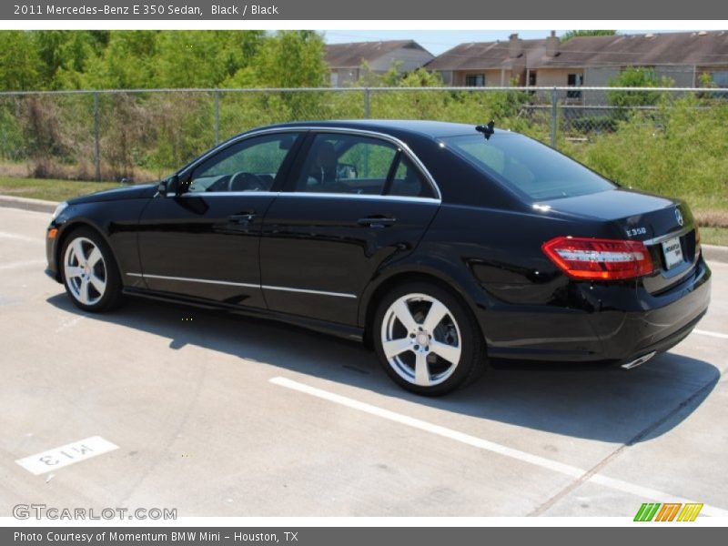 Black / Black 2011 Mercedes-Benz E 350 Sedan