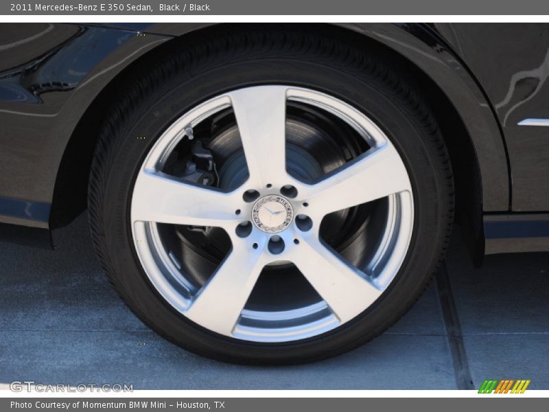 Black / Black 2011 Mercedes-Benz E 350 Sedan