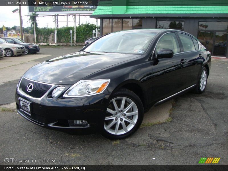 Black Onyx / Cashmere 2007 Lexus GS 350 AWD