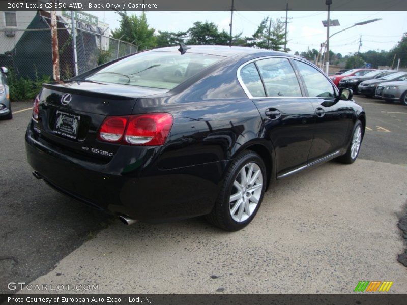 Black Onyx / Cashmere 2007 Lexus GS 350 AWD