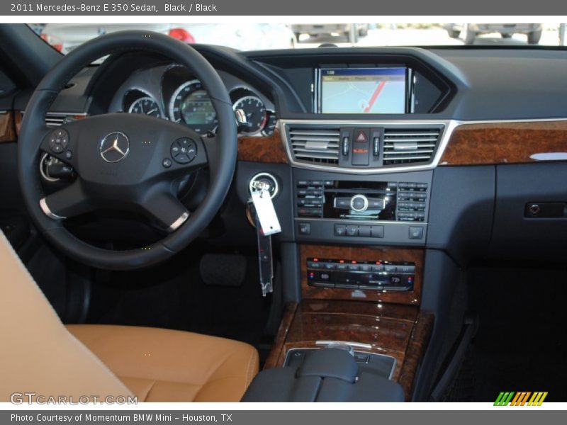 Black / Black 2011 Mercedes-Benz E 350 Sedan