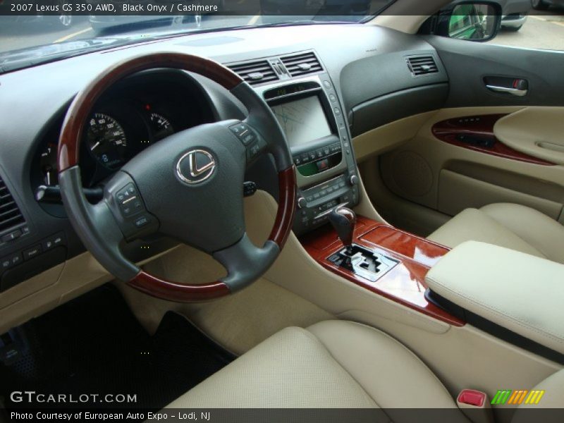 Black Onyx / Cashmere 2007 Lexus GS 350 AWD