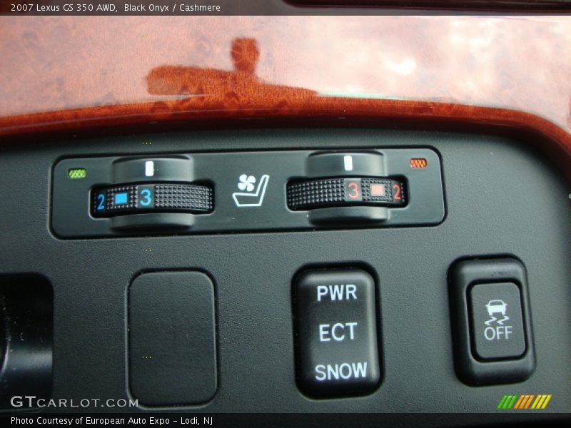 Black Onyx / Cashmere 2007 Lexus GS 350 AWD