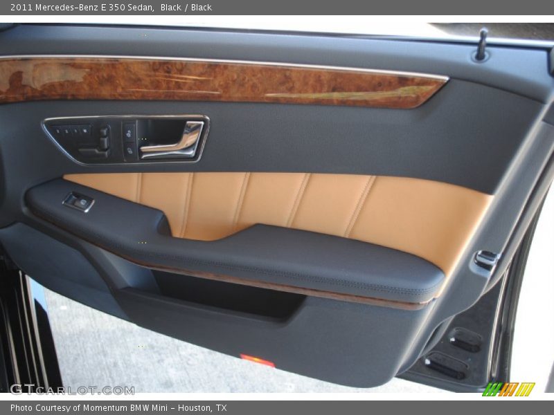Black / Black 2011 Mercedes-Benz E 350 Sedan