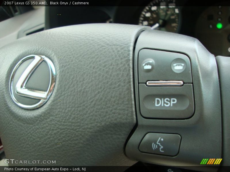 Black Onyx / Cashmere 2007 Lexus GS 350 AWD