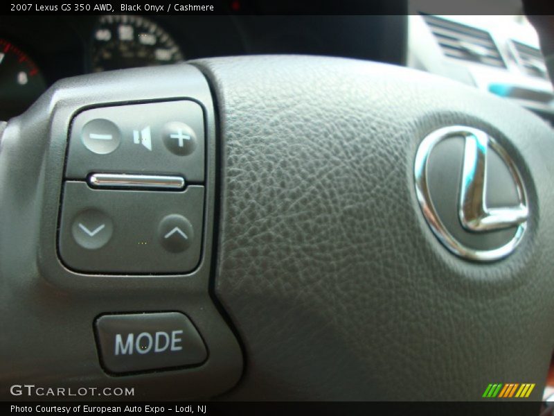 Black Onyx / Cashmere 2007 Lexus GS 350 AWD