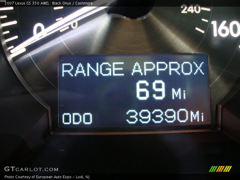 Black Onyx / Cashmere 2007 Lexus GS 350 AWD