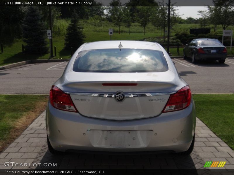 Quicksilver Metallic / Ebony 2011 Buick Regal CXL