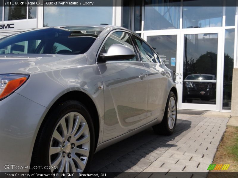 Quicksilver Metallic / Ebony 2011 Buick Regal CXL