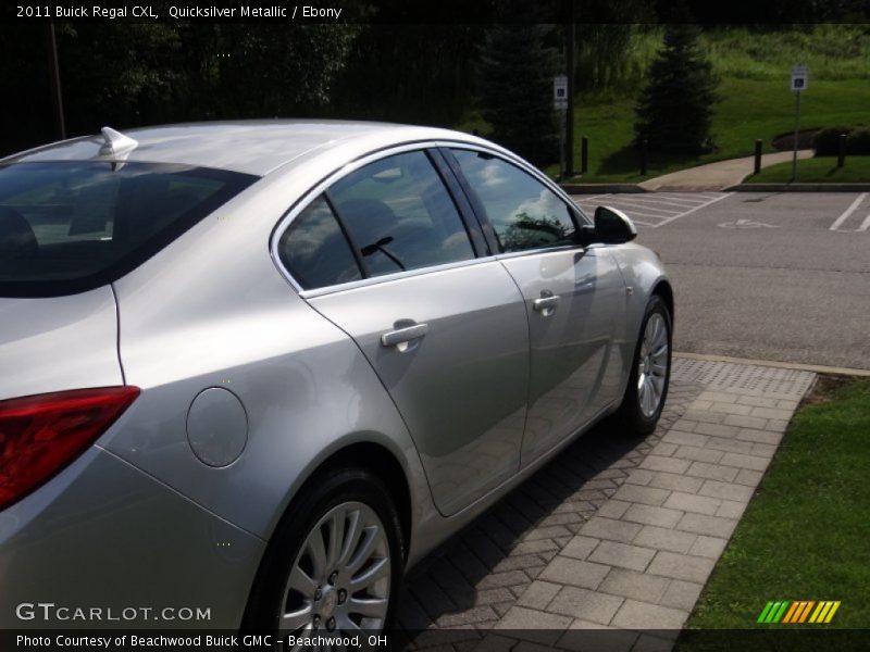 Quicksilver Metallic / Ebony 2011 Buick Regal CXL