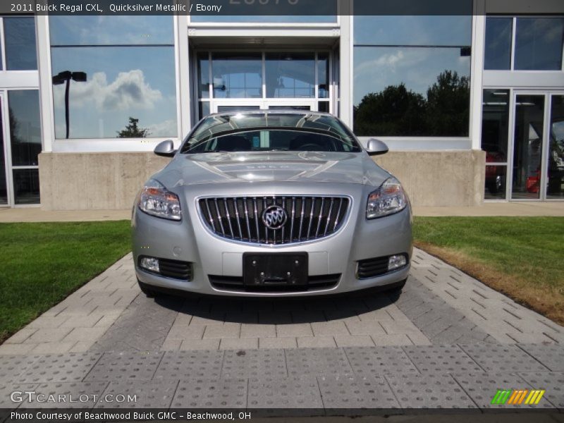 Quicksilver Metallic / Ebony 2011 Buick Regal CXL