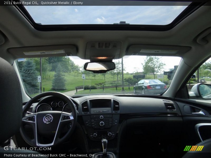 Quicksilver Metallic / Ebony 2011 Buick Regal CXL