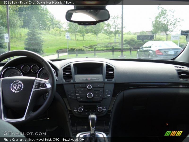 Quicksilver Metallic / Ebony 2011 Buick Regal CXL