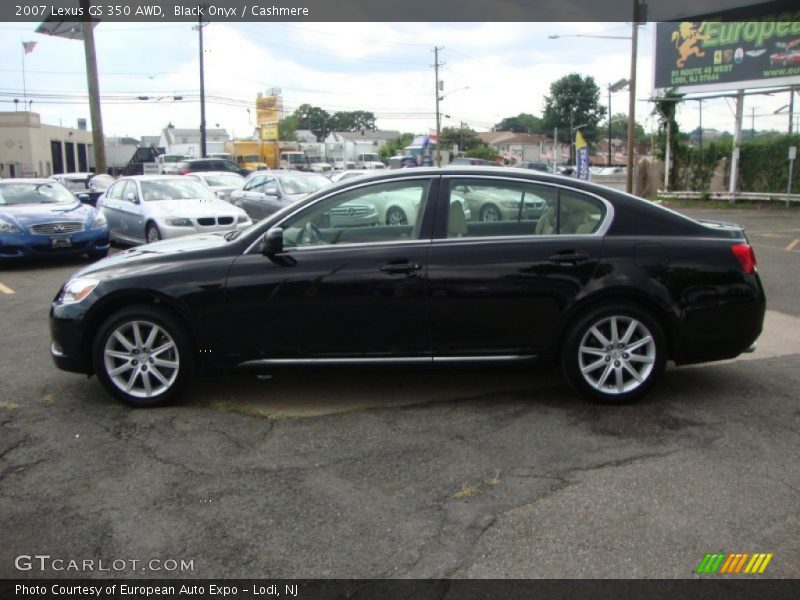 Black Onyx / Cashmere 2007 Lexus GS 350 AWD