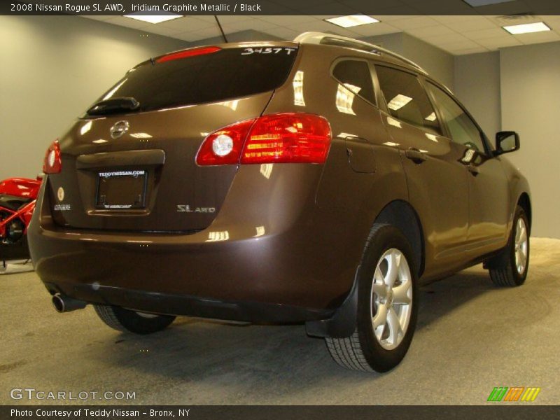 Iridium Graphite Metallic / Black 2008 Nissan Rogue SL AWD