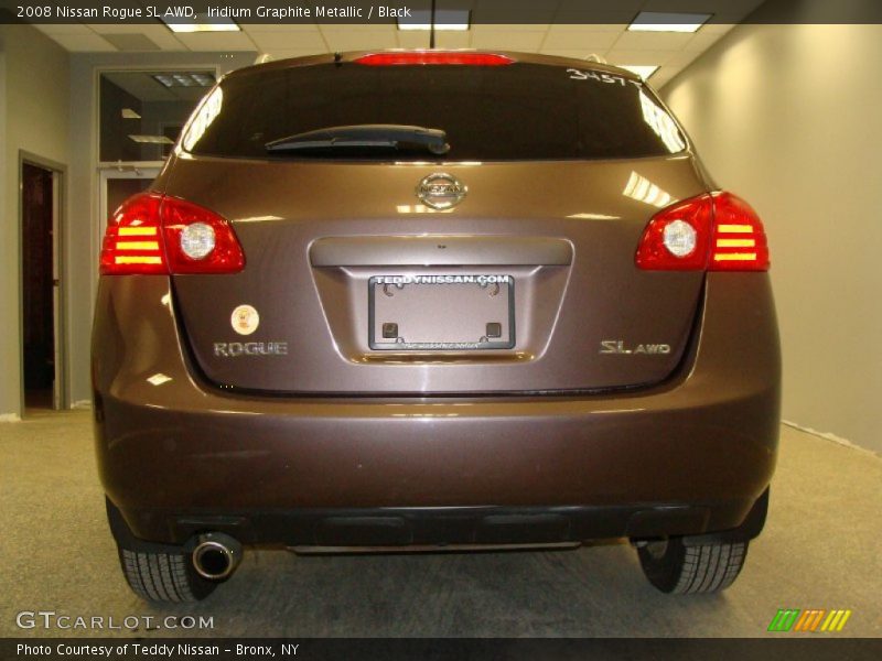 Iridium Graphite Metallic / Black 2008 Nissan Rogue SL AWD