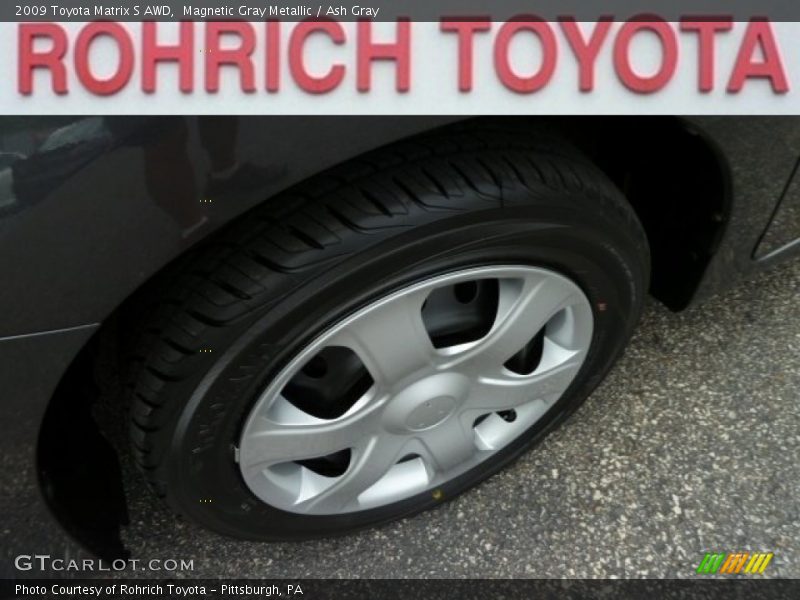 Magnetic Gray Metallic / Ash Gray 2009 Toyota Matrix S AWD