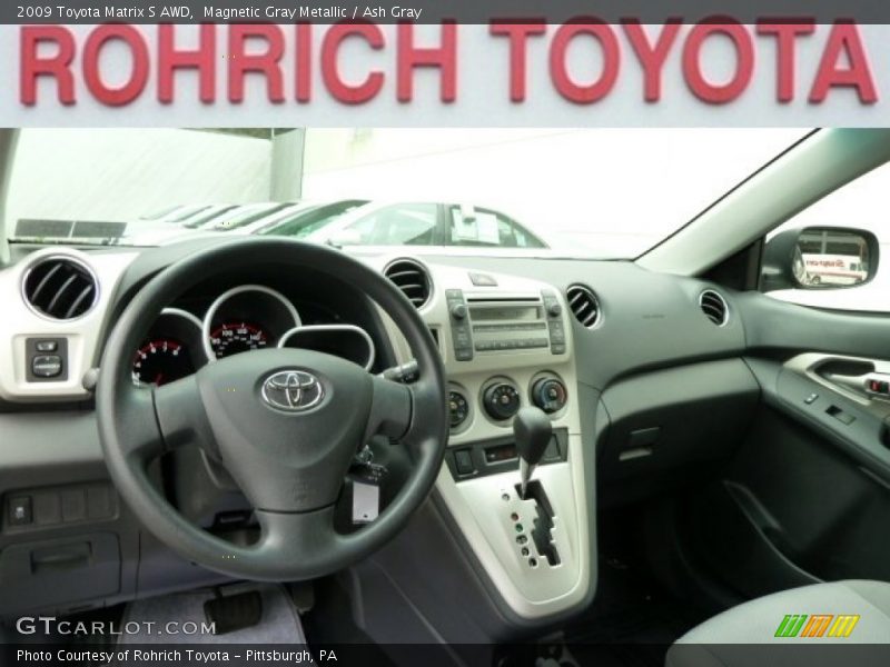 Magnetic Gray Metallic / Ash Gray 2009 Toyota Matrix S AWD