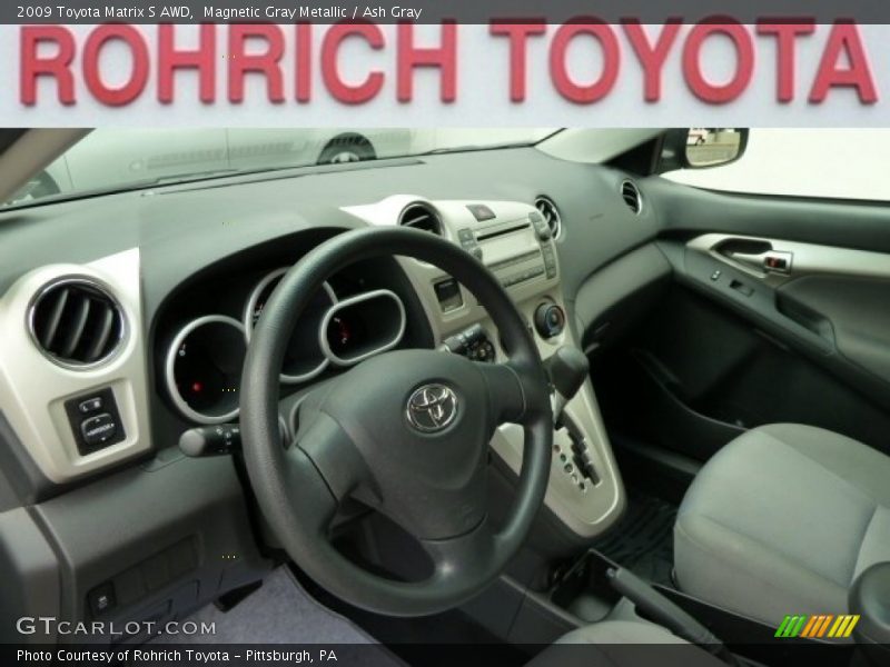 Magnetic Gray Metallic / Ash Gray 2009 Toyota Matrix S AWD