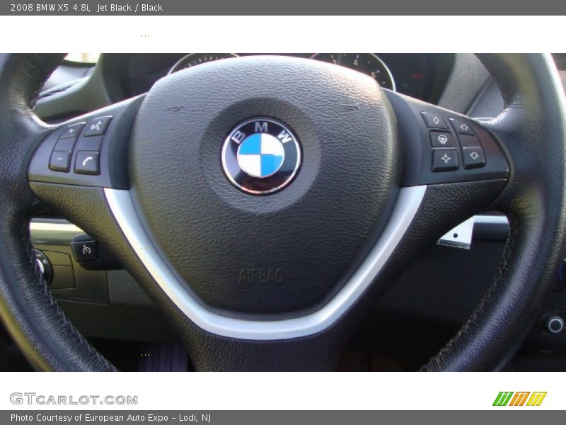 Jet Black / Black 2008 BMW X5 4.8i