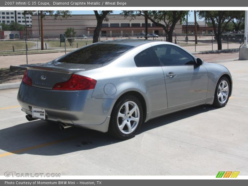 Diamond Graphite Metallic / Wheat Beige 2007 Infiniti G 35 Coupe