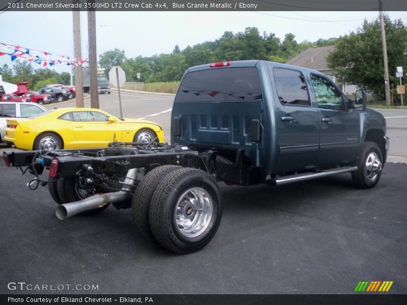  2011 Silverado 3500HD LTZ Crew Cab 4x4 Blue Granite Metallic