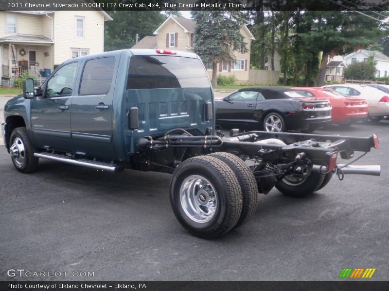  2011 Silverado 3500HD LTZ Crew Cab 4x4 Blue Granite Metallic