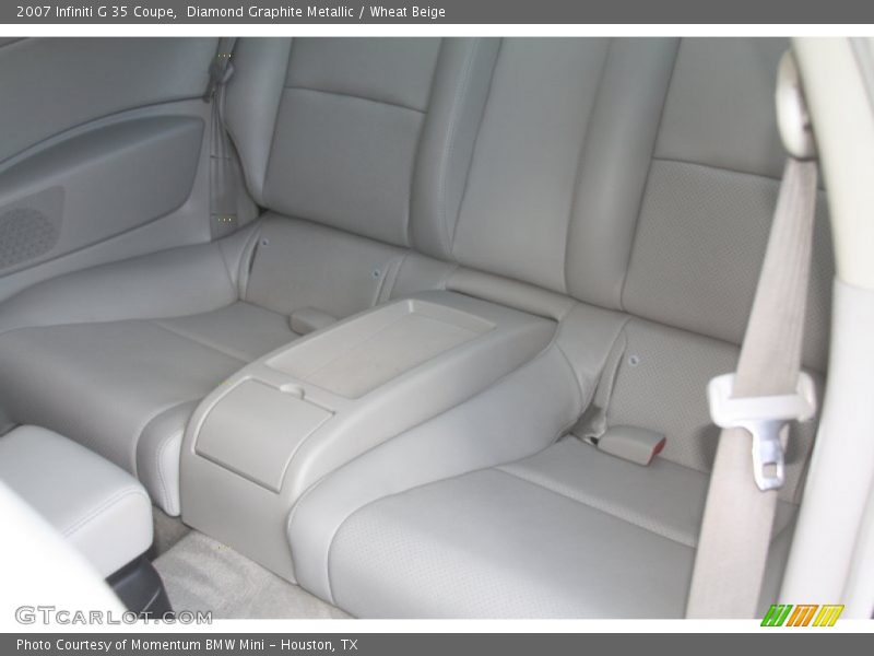 Diamond Graphite Metallic / Wheat Beige 2007 Infiniti G 35 Coupe