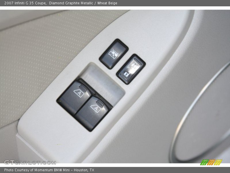 Diamond Graphite Metallic / Wheat Beige 2007 Infiniti G 35 Coupe