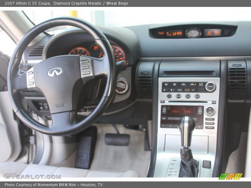 Diamond Graphite Metallic / Wheat Beige 2007 Infiniti G 35 Coupe