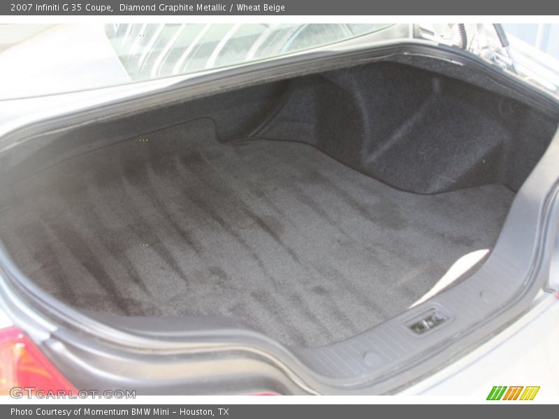 Diamond Graphite Metallic / Wheat Beige 2007 Infiniti G 35 Coupe