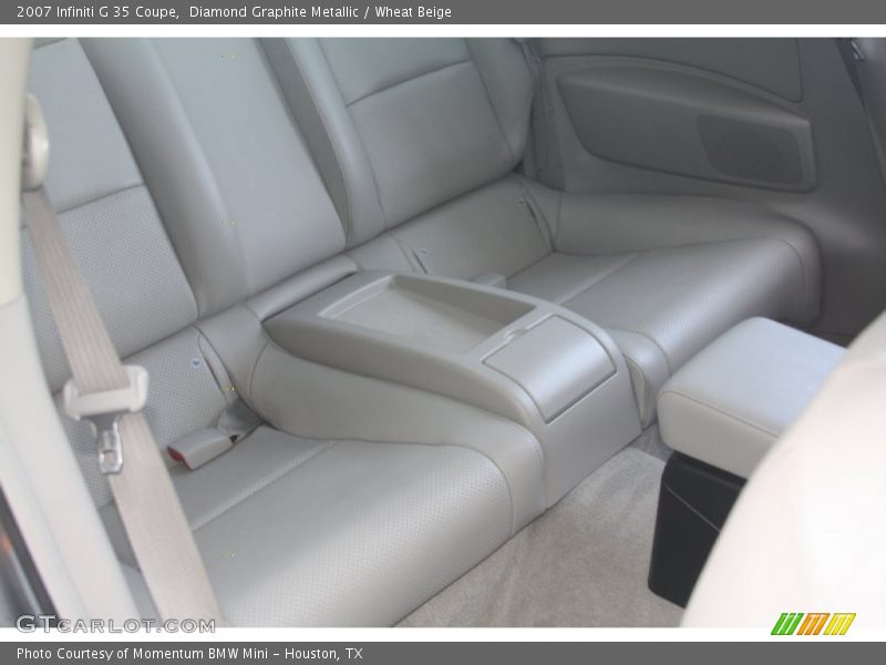 Diamond Graphite Metallic / Wheat Beige 2007 Infiniti G 35 Coupe