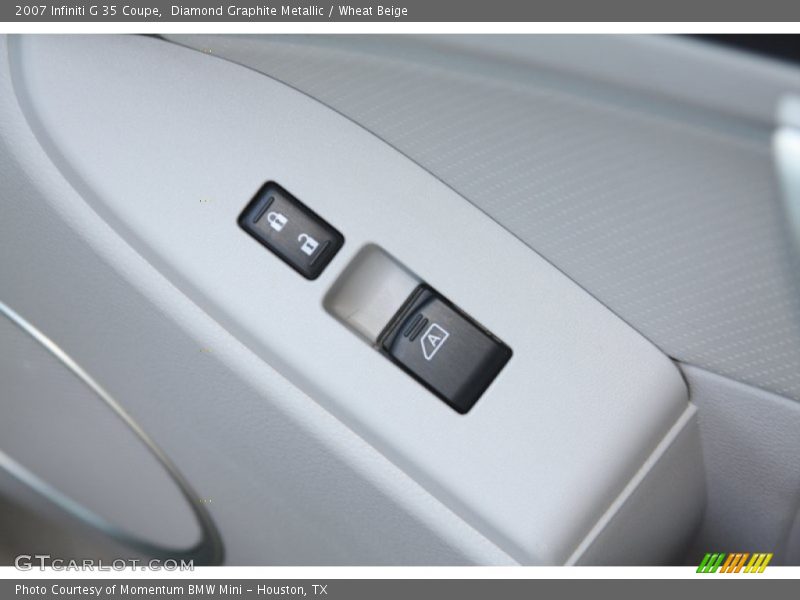 Diamond Graphite Metallic / Wheat Beige 2007 Infiniti G 35 Coupe