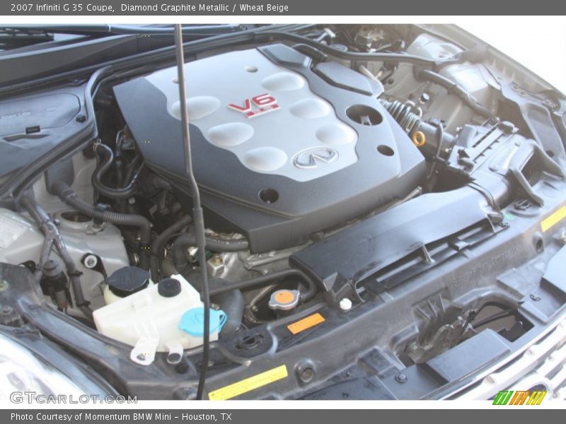 Diamond Graphite Metallic / Wheat Beige 2007 Infiniti G 35 Coupe