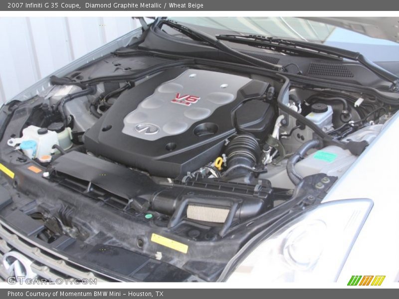 Diamond Graphite Metallic / Wheat Beige 2007 Infiniti G 35 Coupe