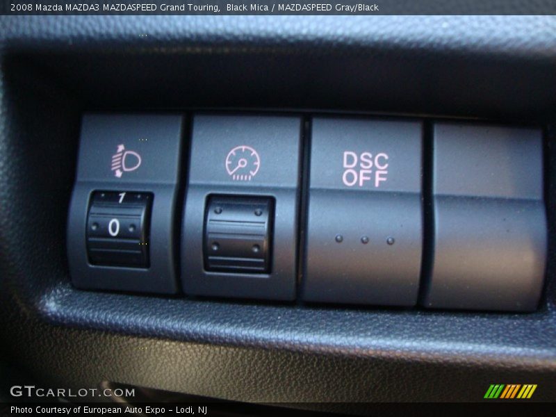 Black Mica / MAZDASPEED Gray/Black 2008 Mazda MAZDA3 MAZDASPEED Grand Touring