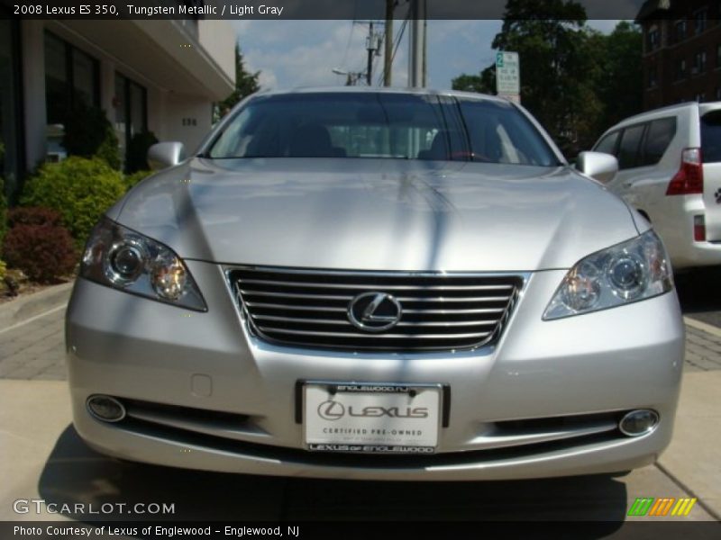 Tungsten Metallic / Light Gray 2008 Lexus ES 350