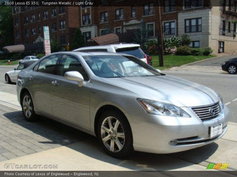 Tungsten Metallic / Light Gray 2008 Lexus ES 350