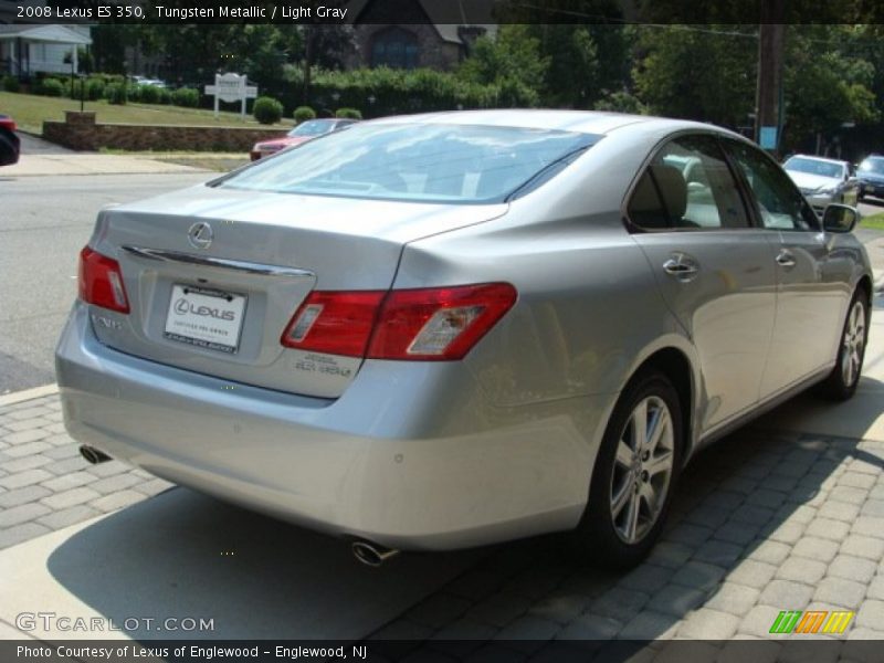 Tungsten Metallic / Light Gray 2008 Lexus ES 350