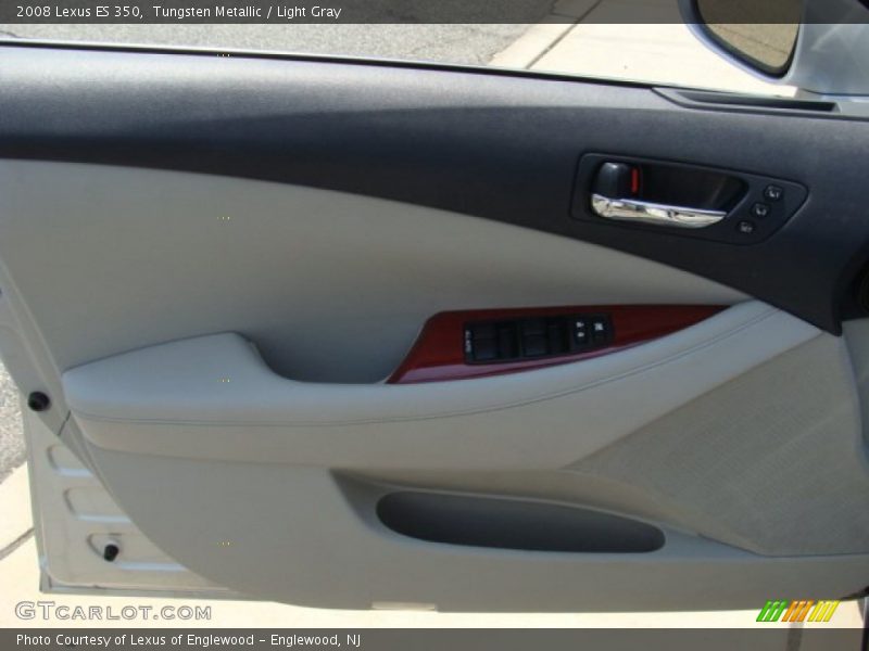 Tungsten Metallic / Light Gray 2008 Lexus ES 350